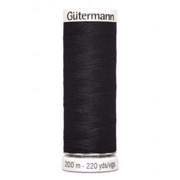 Gutermann zwart 200 meter