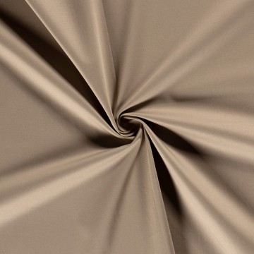 Keperkatoen beige stretch