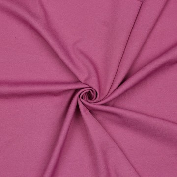 Stretch marocain crepe fuchsia roze