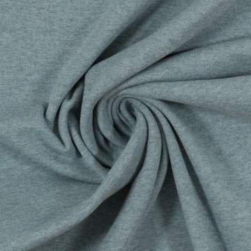 Boordstof swafing heike melange blauwgrijs senza limits