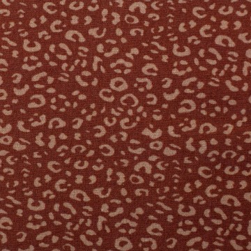 Swafing tricot Leo terracotta