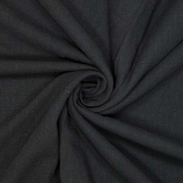 100 linnen stone washed zwart