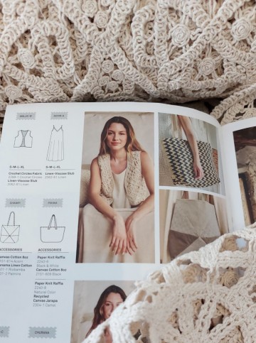 linnen viscose en crochet