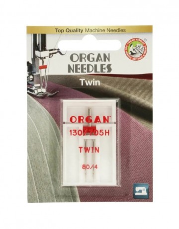 Organ tweeling naald 80/4
