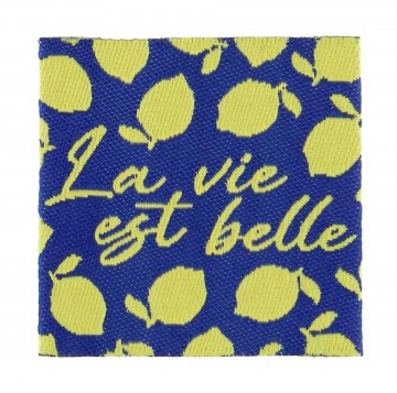 Bohin label la vie est belle