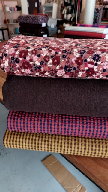 Senza Limits corduroy double gauze twill