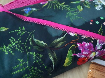 Fuchsia Biaisband kantje