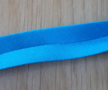 Biaisband kantje blauw