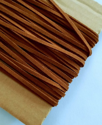 imitatie suede veter 2 mm