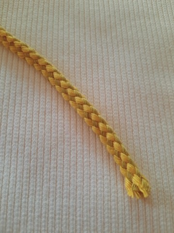 Koord 5 mm geel limegroen