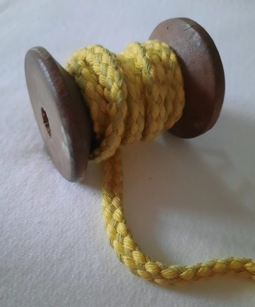 Katoenen koord tweekleurig 5 mm