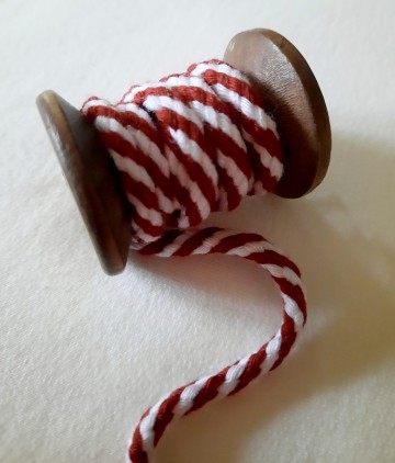 Katoenen koord tweekleurig 5 mm