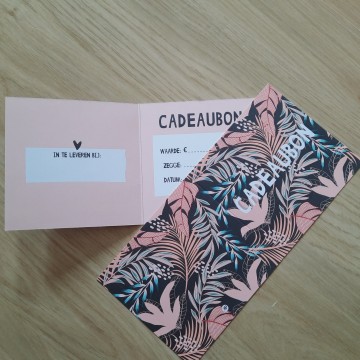 Cadeaubon floral keuze 2
