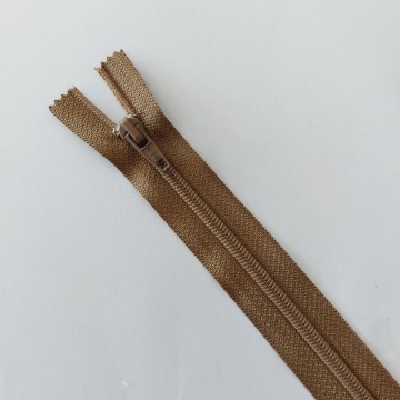 rits lichtbruin 20 cm