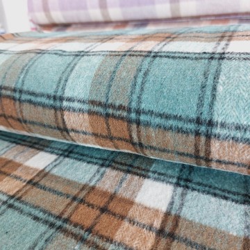 Zachte flanel wolmix