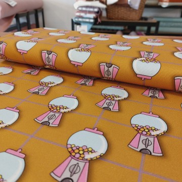 Canvas kauwgumballen automaat