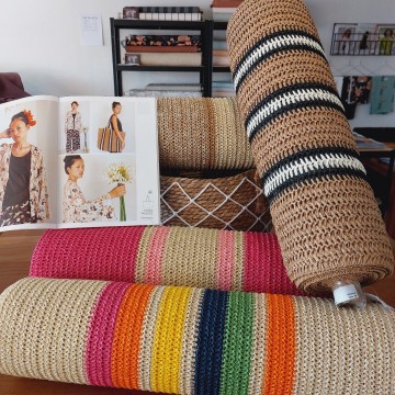 paper knit raffia Senza Limits