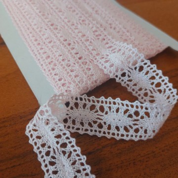 kant 25 mm lichtroze