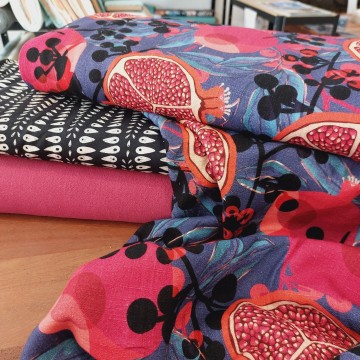 Swafing Poemgranate double gauze Cherry Picking