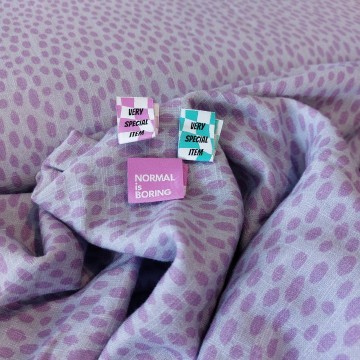 Dounle gauze lila Swafing Cherry Picking