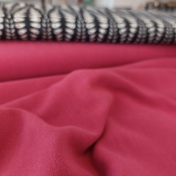 linnen viscose blend berry Swafing