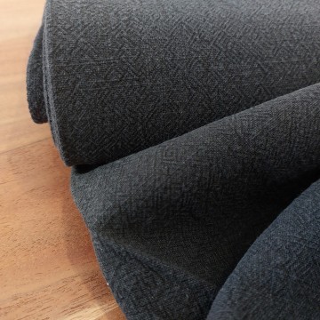 100% linnen stone washed zwart