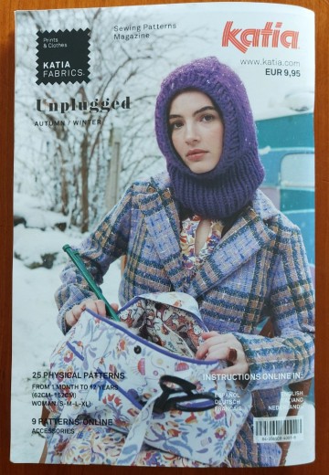 achterkant naaitijdschrift Katia