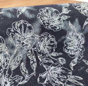 Katia Unplugged denim flowers