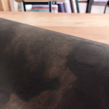 vegan leather black coffee