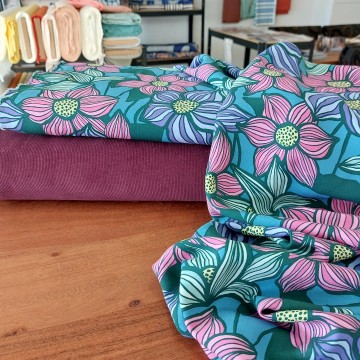 Ecovero viscose en babycord