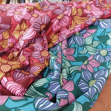 Ecovero viscose flowers Verhees