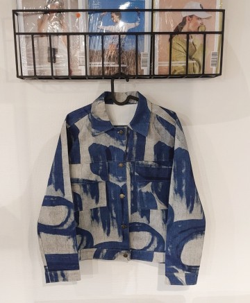 spijkerjack van canvas drifting course