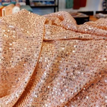 mesh pailletten stretch