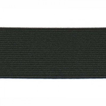 zwart elastiek 25 mm