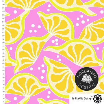 Lemons pink Nordanro Design