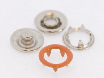 Babydrukkers zalm oranje 9 mm