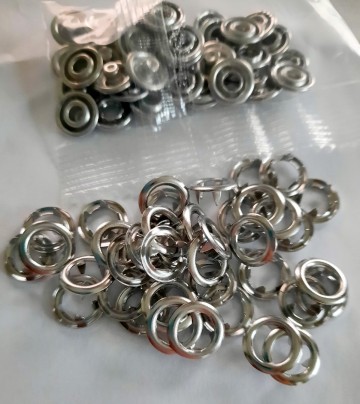 Babydrukkers zilver nikkel