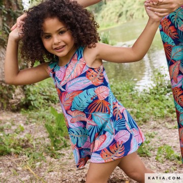 Bedrukte badkledingstof tortoise leaves 2225 7 05 katia g