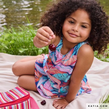 Bedrukte badkledingstof tortoise leaves 2225 7 07 katia g