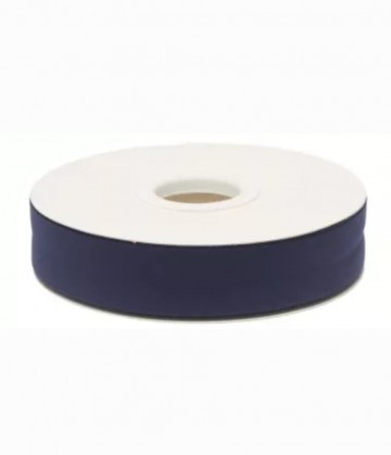 Biaisband 20 mm donkerblauw