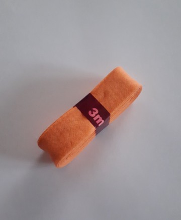 Biaisband 20 mm zalm