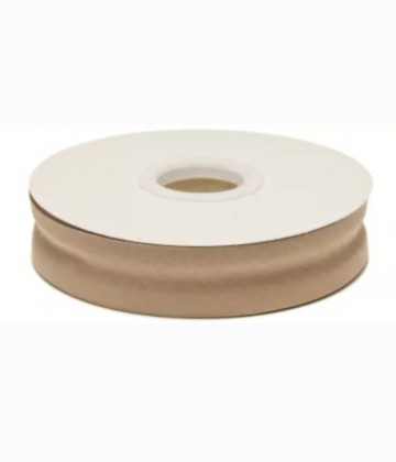 Biaisband 20 mm zand