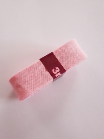 Biaisband roze 20 mm