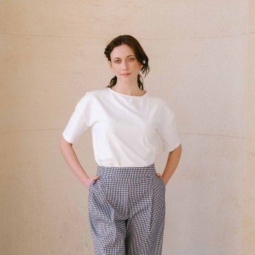 Billy sewing pattern top for women paula highwaist pants