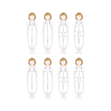 Buy notches patterns kai kids sewing pattern paper variations 1