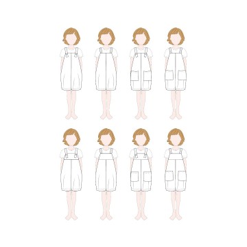Buy notches patterns kai kids sewing pattern paper variations 2