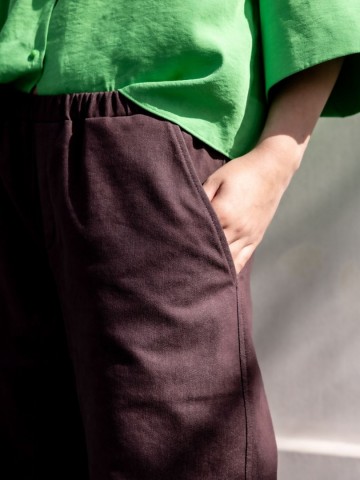Buy notches patterns tiki barrel trousers and ruffle shorts sewing pattern 08