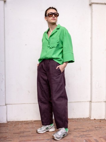 Buy notches patterns tiki barrel trousers and ruffle shorts sewing pattern 09