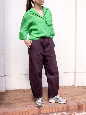 Buy notches patterns tiki barrel trousers and ruffle shorts sewing pattern 10