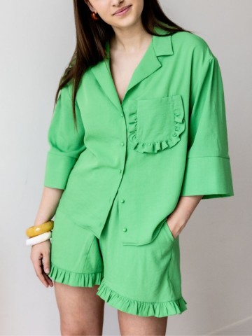 Buy notches patterns tiki barrel trousers and ruffle shorts sewing pattern 11